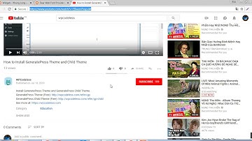 How to Embed Youtube video in WordPress (Post/Page/Sidebar)