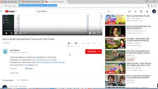 How to Embed Youtube video in WordPress (Post/Page/Sidebar)