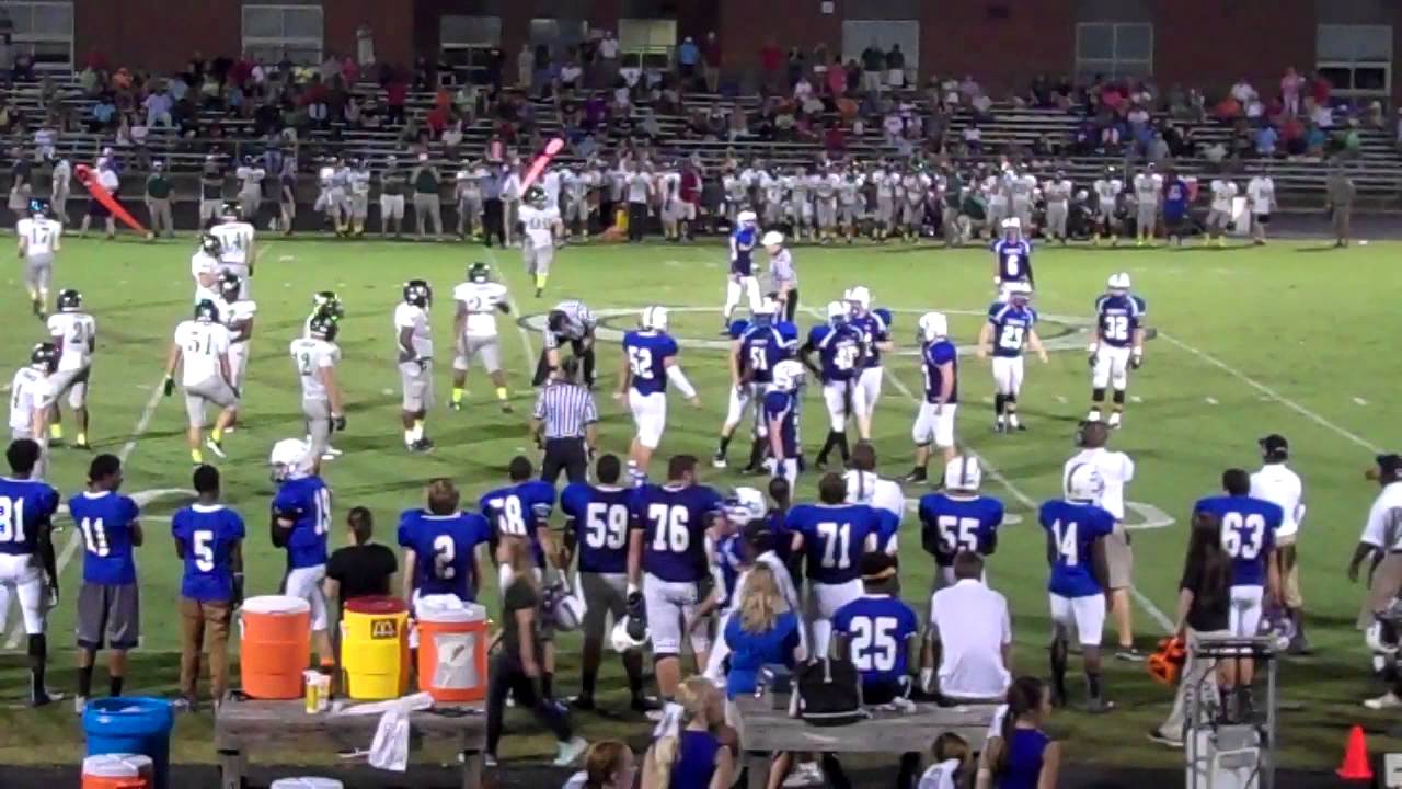 9/05 2014 South Johnston 14 Clayton Comets 20 Varsity Football game YouTube