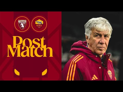 GIAN PIERO GASPERINI | INTERVISTA POST TORINO-ROMA