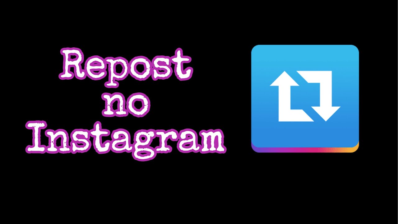 Repost no Instagram 