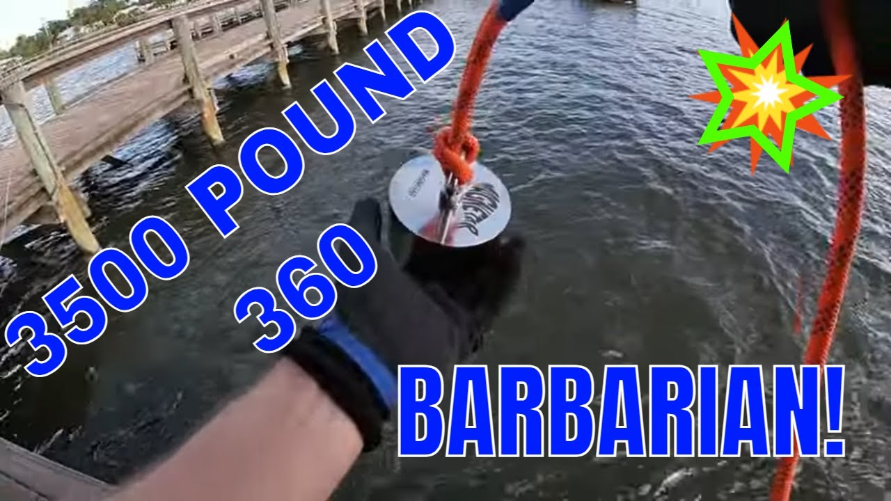 Magnetar magnet fishing with the 3500 pound Barbarian! 