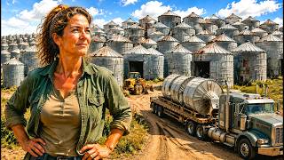 She Bought 3200 Abandoned Grain Bins at Auction for Almost Nothing —Now She Runs the Biggest Storage