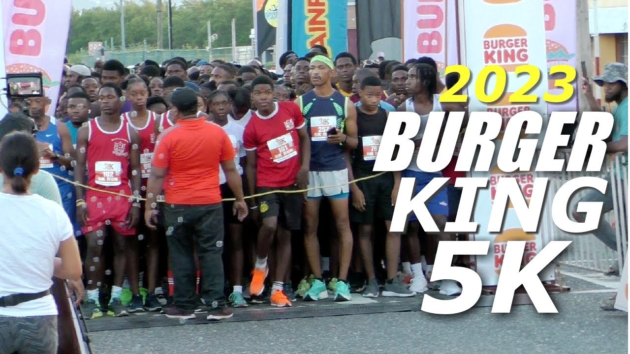 Burger King Portmore 5K Run Holmwood TECHNICAL Jamaica COLLEGE