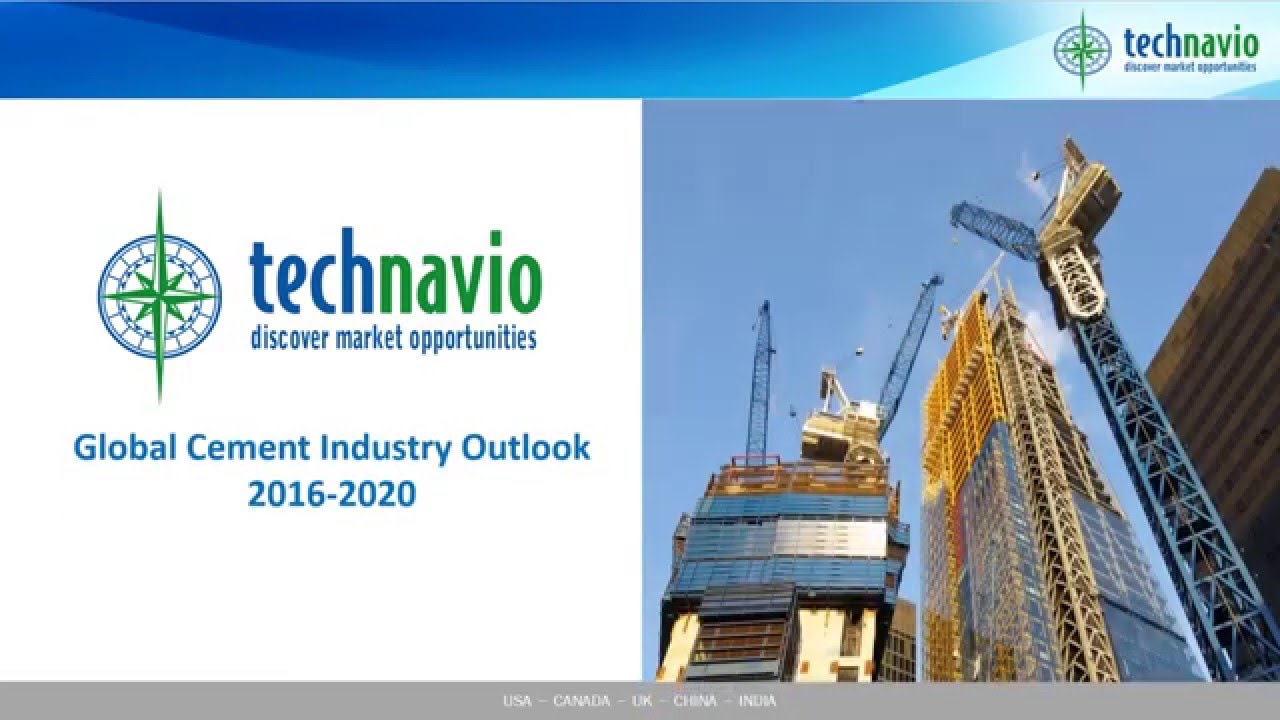 Global Cement Industry Outlook 2016-2020 - YouTube