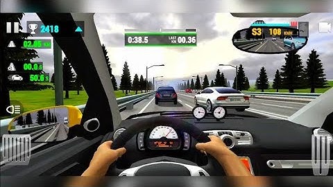 Racing in car 2025  Racing in Car 2 - Overtaking maximumspeed | Android GamePlay