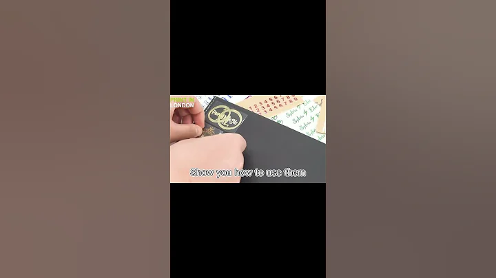 Elegant and Unique | Customized Metal Transfer Sticker | Print In London- Printing London