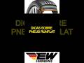 Dicas sobre pneus runflat #pneus #runflat #tires