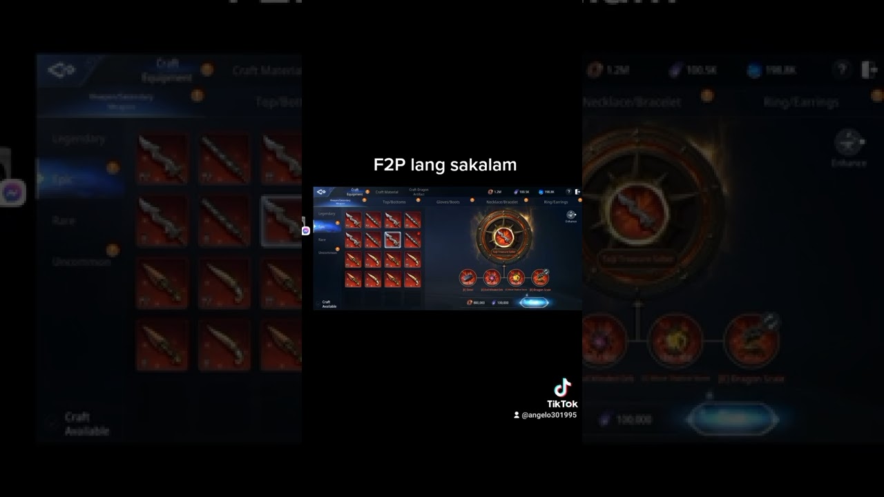 mir4 how to Craft epic weapon from f2p  legit 3months before complete