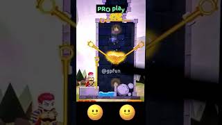 Noob vs Pro - Pull the Pin 😂 Best Funny Hero Puzzle Mobile Game - 011 #gpfun #shorts #viral