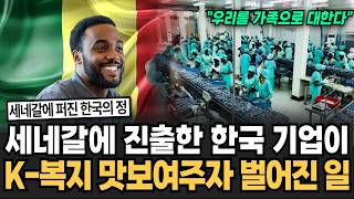 "세네갈 국민 1위 등극한 한국의 이 기업" 세네갈 진출한 한국 기업이 K-복지 맛보여주자 벌어진 충격적인 일 [뉴스임당]