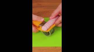 Easy sausage slicing 🌭🌟 Try this tool!