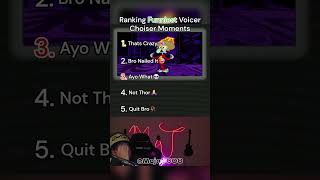 Ranking Funniest Voicer Choicer Moments😂 #funnymemes #funny