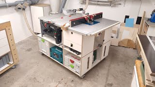 Mafell Erika 85 Module with Extension (Router) Table Build (Part 1/3)