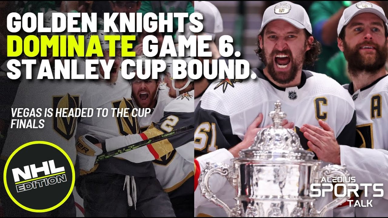 Golden Knights Dominate Game 6! Stanley Cup Finals Bound Reaction and