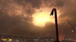 Half Life Black Mesa - Calling in an airstrike on unbeatable alien!  4k MAXX SETTINGS screenshot 4