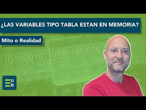 Video: ¿Qué son las tablas optimizadas para memoria?