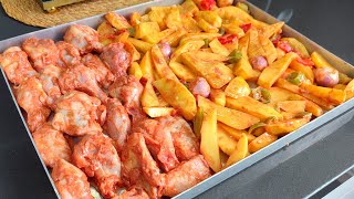Bu Sosla Denemeyen Kalmasın Mangal Tadında Aşırı Lezzetli Kanat Patates Tarifi Yemek Tarifleri
