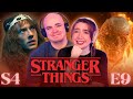 Stranger Things 4x9 | The Piggyback | His First Time Watching (REACTION)