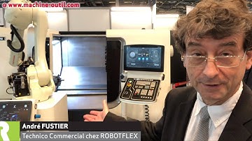Automatisation du chargement de machine-outil avec la solution Robotflex