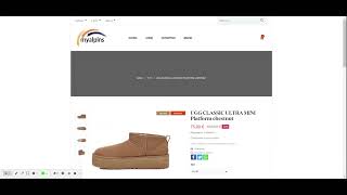 UGG CLASSIC ULTRA MINI Platform chestnut