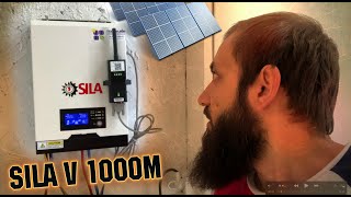 солнечные батареи для дома гибридный солнечный инвертор контроллер SILA V 1000M