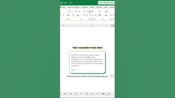 Aprenda a como alterar várias abas de uma só vez no #excel