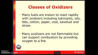 Oxidizers #2 - Classes of Oxidizers