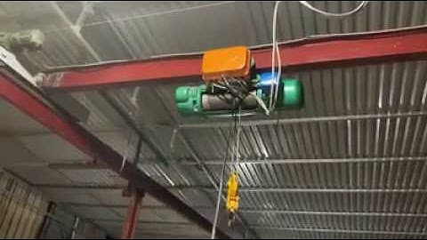 Pa lăng cáp điện dầm đơn giá rẻ tại Hà Nội, Sài Gòn