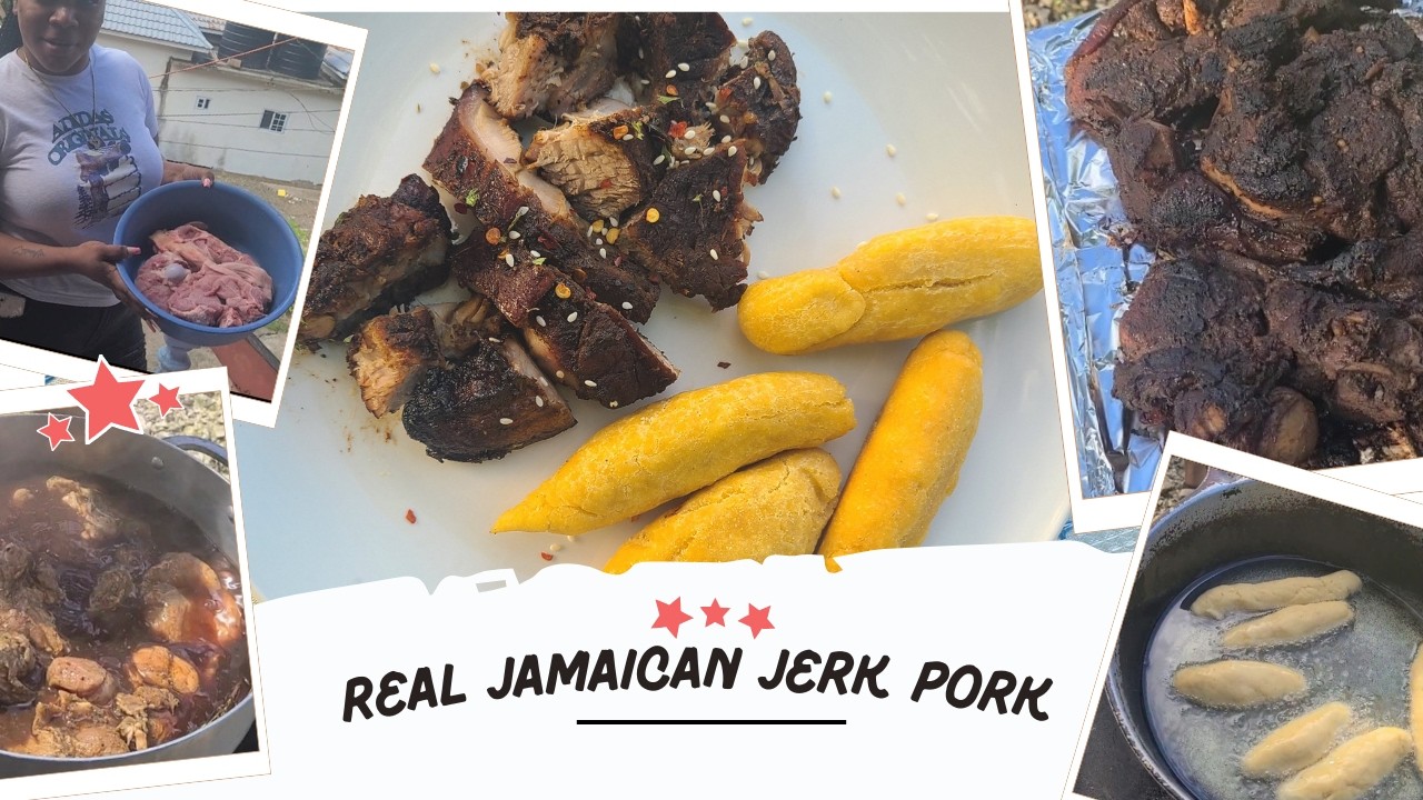 Jerking pork on coal stove