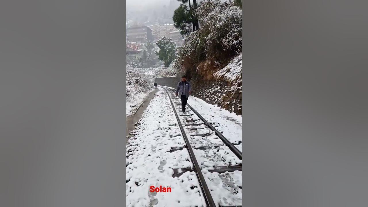 Solan snowfall - YouTube