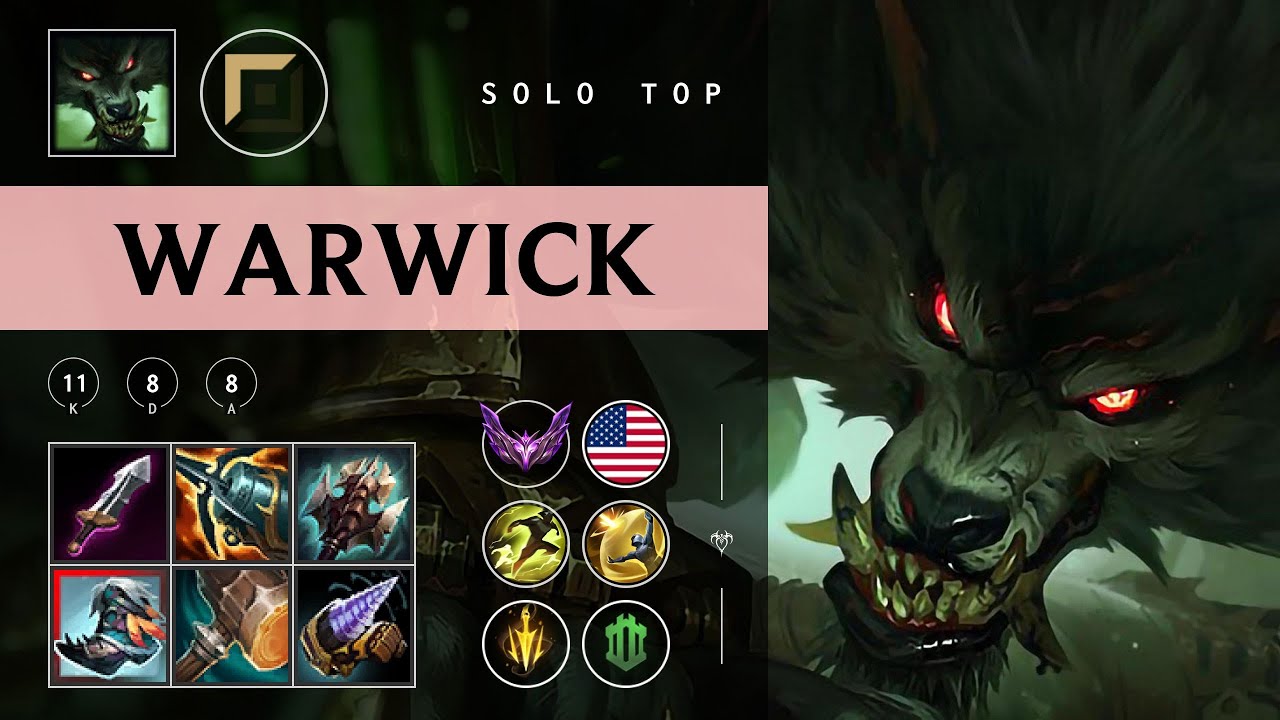 Warwick Top vs Rumble - NA Master Patch 25.24