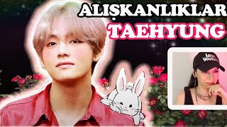 Taehyungs Habits Reaction Kim Taehyung Alişkanliklar Tepki̇ 