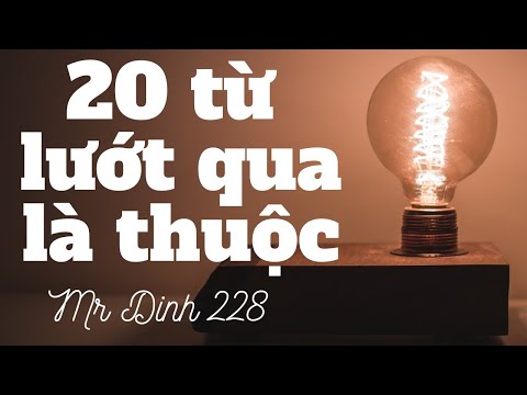 Video Mr Định đồng hành cùng NGƯỜI BẮT ĐẦU học từ vựng - Nạp... - youtube
