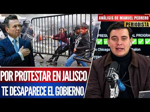 THE VIDEOS OF THE ATTACKS ON PROTESTERS IN JALISCO THAT LEMUS IS HIDING: MANUEL PEDRERO