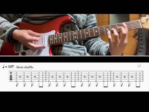 [TAB譜] リルラ リルハ/木村カエラ Guitar riff [ギター]