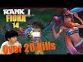14 Fiora vs Tryndamere - Over 20 Kills - 14Fiora Fiora Guide