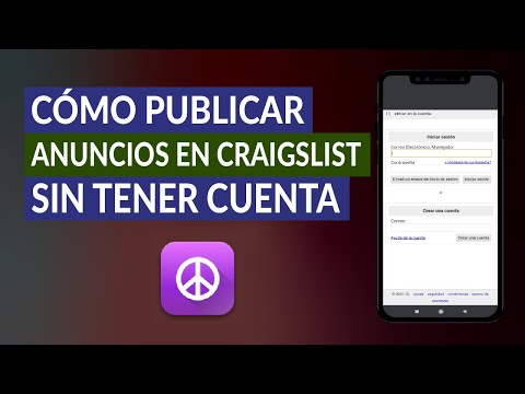 Cómo Poner o Publicar Anuncios en Craigslist sin Tener una Cuenta