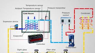 Cold room circuit
