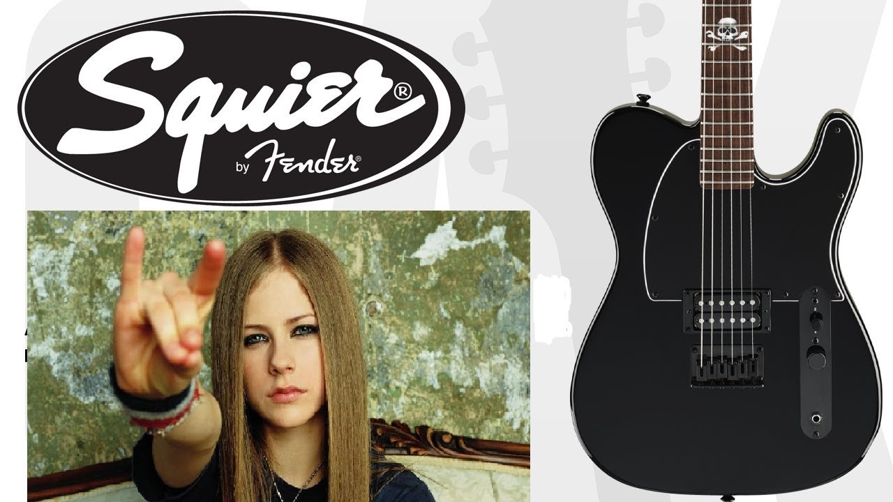 avril lavigne squier telecaster