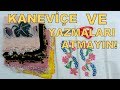 TEK KELİMEYLE AŞK! (Kaneviçe ve Yazmaların Geri Dönüşümü / Duvar Panosu)  / Recycle / DIY / Idea