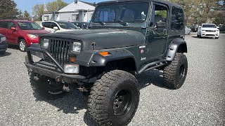 1993 Jeep Wrangler YJ 4.0L 6cyl with Manual Transmission **READY FOR THE TRAILS**