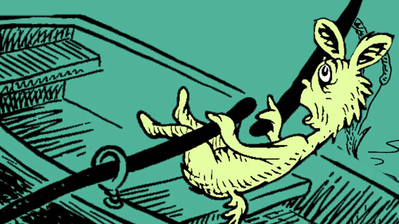 What Was I Scared Of By Dr Seuss Seuss Scared Illustration