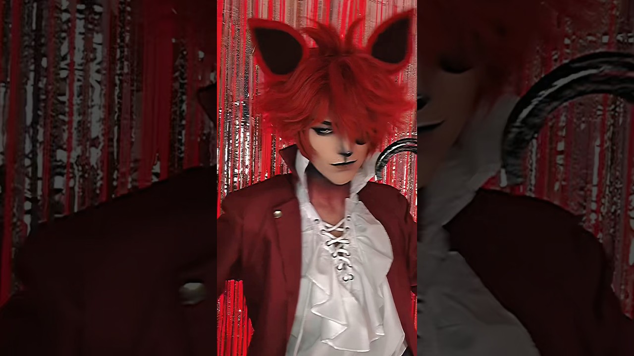 HAPPY HALLOWEEN 🎃🦊 #foxy #fnaf #cosplay