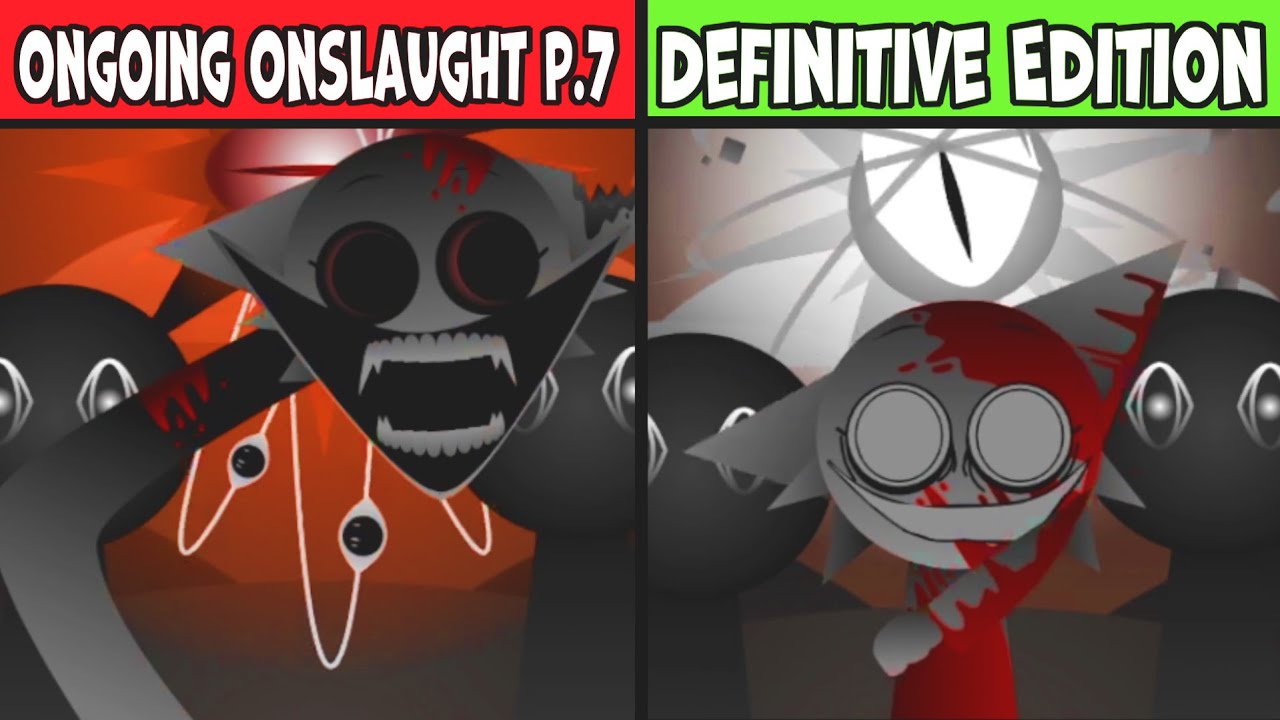 Incredibox Sprunki: Ongoing Onslaught Phase 7 Priginal VS Definitive Edition // Who Take  Crown?