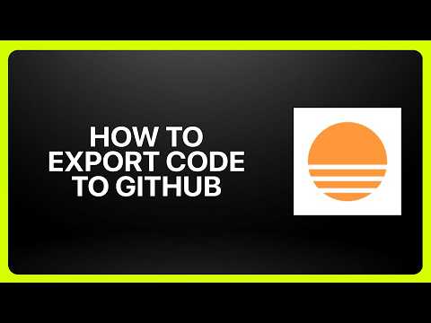 How To Export Code From Base44 to GitHub! Tutorial