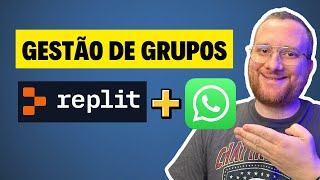 Sistema em Replit de gestão de grupos de WhatsApp - um começo screenshot 2