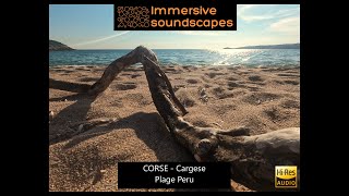 CORSICA Field recording - Plage de Péru - high quality sound effects screenshot 1