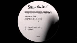 Frank Martiniq  - get back -  [RC026] B