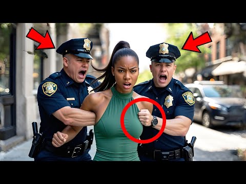ضباط شرطة عنصريون يعتدون على امرأة سوداء بريئة دون علمها أن زوجها قائد في قوة دلتا